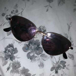 Pink Mirrored Sunglasses